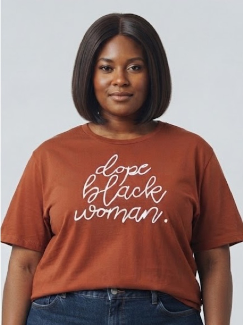 Legendary Rootz Dope Black Woman Graphic Tee Women's Size 2XL NWT Shirt